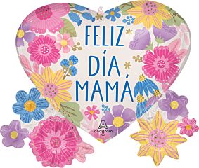 29" Feliz Dia Mama Botanical Lines