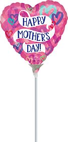 9" Mother's Day Layered Hearts