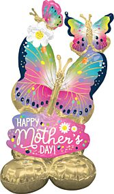 44" Mother's Day Vibrant Flutters AirLoonz