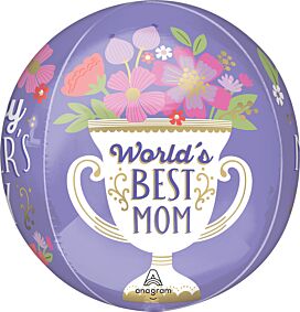 16" HMD World's Best Mom Orbz