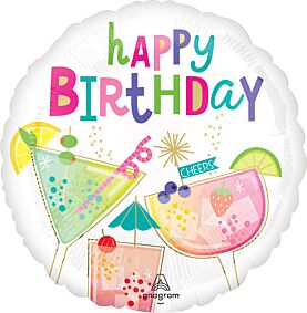 17" Cocktail Surprise Birthday