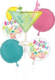 Cocktail Surprise Birthday Bouquet