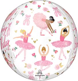 16" Ballerina Girl Birthday