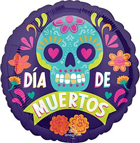 17" Dia De Muertos Bold Sugar Skulls