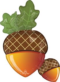 33" Welcome Fall Acorns