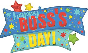 38" Boss's Day Blast Banner
