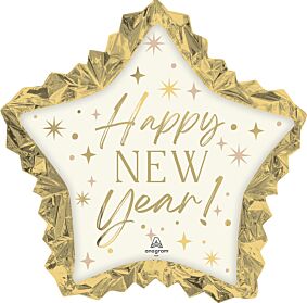 34" Golden Soiree New Year Star