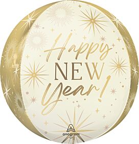 16" Golden Soiree New Year Orbz