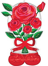 48" Satin Rose Radiance AirLoonz