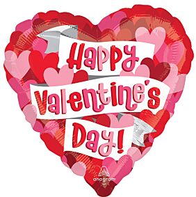 28" Playful Valentine Hearts