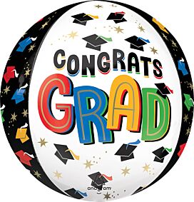 16" Bright Future Congrats Grad Orbz