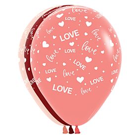 11" Love and Hearts Latex