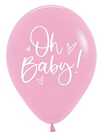 11" Baby Girl Script Latex