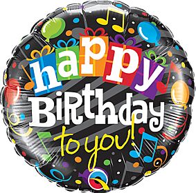 9" Happy Bday To You