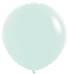 24" Sempertex Pastel Matte Green Latex