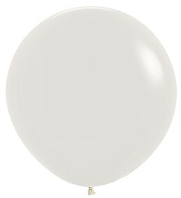 24" Sempertex Pastel Dusk Cream Latex