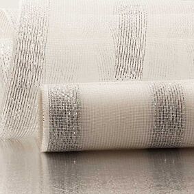 21"x10yd Sparkle Mesh - Silver