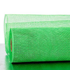 10" x 10yd Floral Mesh - Apple Green