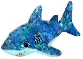 7" Shark Plush