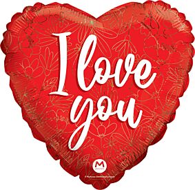 17" I Love You Script