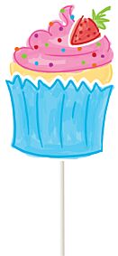 18" Sweet Treat Floral Pick