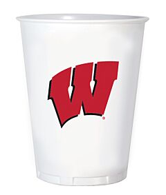 University of Wisconsin - 16 oz Plastic Cup