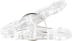 8 Gram Clip N Weight - Clear
