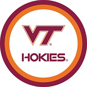 Virginia Tech - 9" Paper Plate 10ct