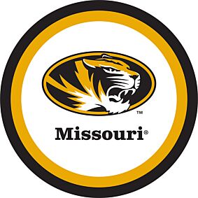U Of Missouri - 9" Plate 10Ct