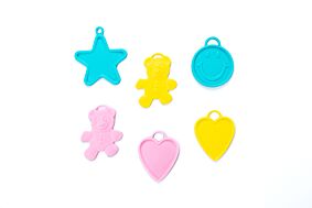 8 Gram Plastic Weights - Pastel