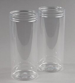 80 oz Clear PET Canister
