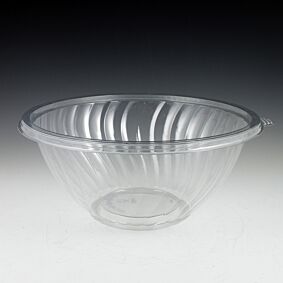 160 oz FreshLok PET Bowl - Clear