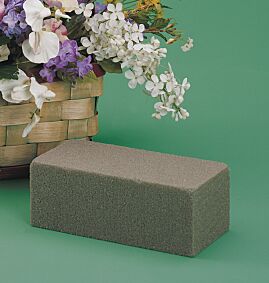 8" x 4 x 3" Silk & Dried Floral Foam