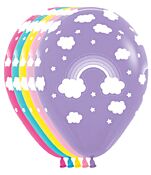 11" Sempertex Magical Rainbow Latex