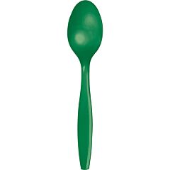24Ct Spoon - Emerald Green