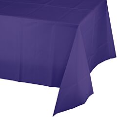 54" X 108" Plastic Table Cover - Purple
