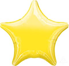 19" Metallic Yellow Star