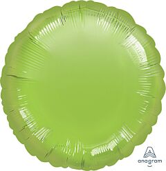 17" Lime Green Round