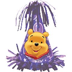 Party Hat Balloon Weight - Winnie the Pooh