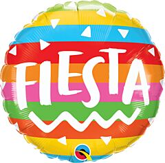 18" Fiesta Rainbow Stripes
