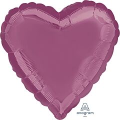 18" Metallic Lavender Heart