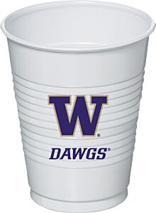 U of Washington - 16 oz plastic cup