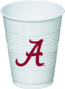 University of Alabama - 16 oz plastic cup
