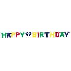 Happy Birthday Banner - Primary