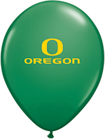 11" University of Oregon - Latex 10Ct