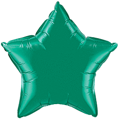 9" Emerald Green Star