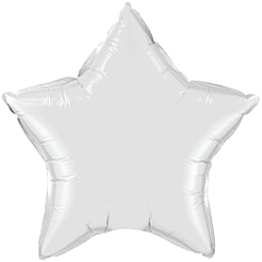 36" Jumbo Star - White
