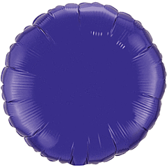 9" Purple Round
