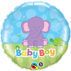 18" Baby Boy Elephant