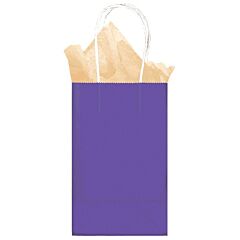8X5X3 Kraft Bag - New Purple